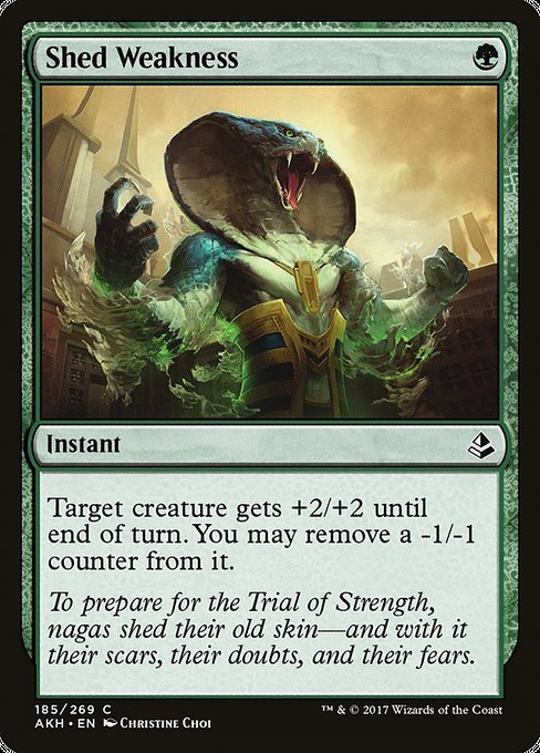 Shed Weakness from Amonkhet