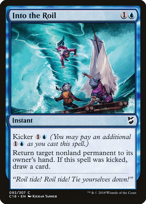 Into the Roil from Commander 2018