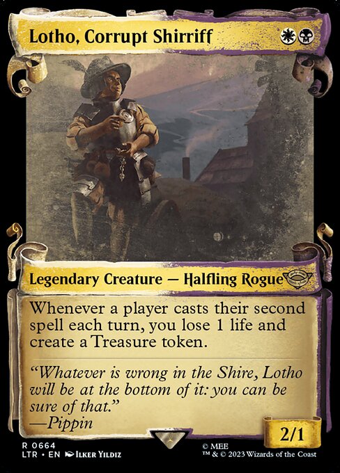 Lotho, Corrupt Shirriff highlighted card art