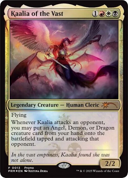 Kaalia of the Vast highlighted card art