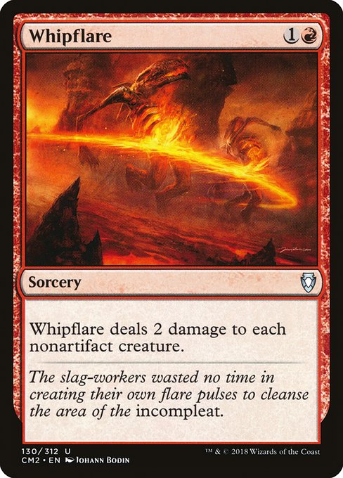 Whipflare highlighted card art