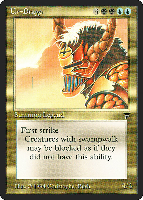 Ur-Drago highlighted card art