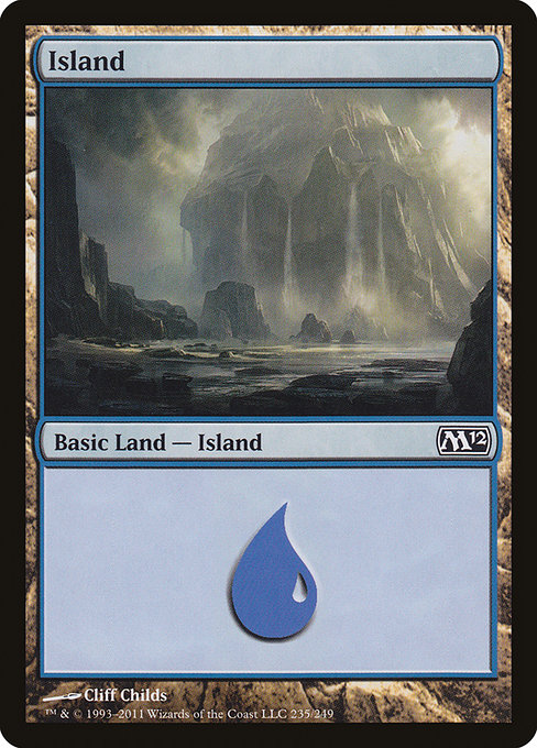Island from Magic 2012