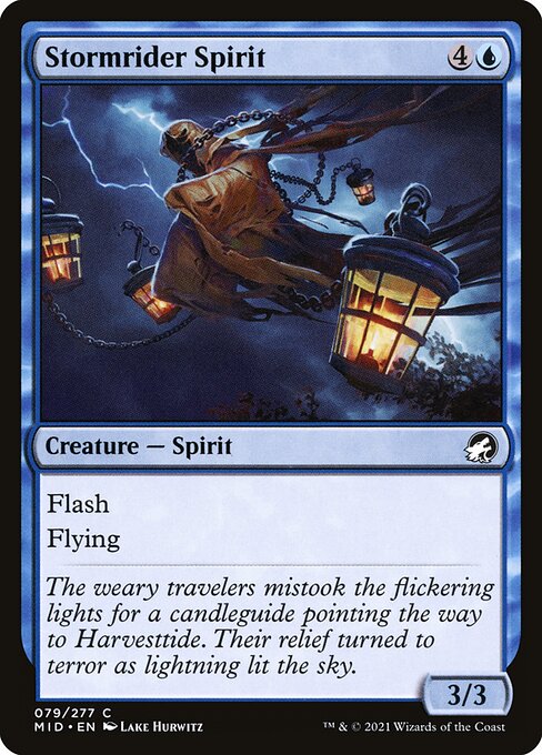 Stormrider Spirit from Innistrad: Midnight Hunt
