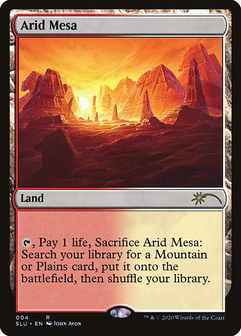 Arid Mesa from Secret Lair: Ultimate Edition