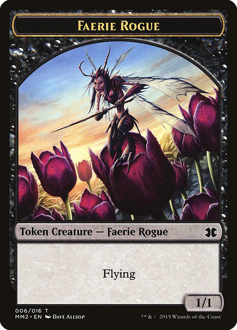 Faerie Rogue from Modern Masters 2015 Tokens