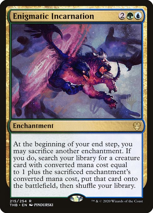 Enigmatic Incarnation from Theros Beyond Death Promos