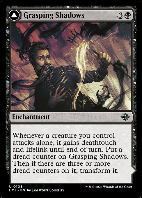 Grasping Shadows // Shadows' Lair from The Lost Caverns of Ixalan