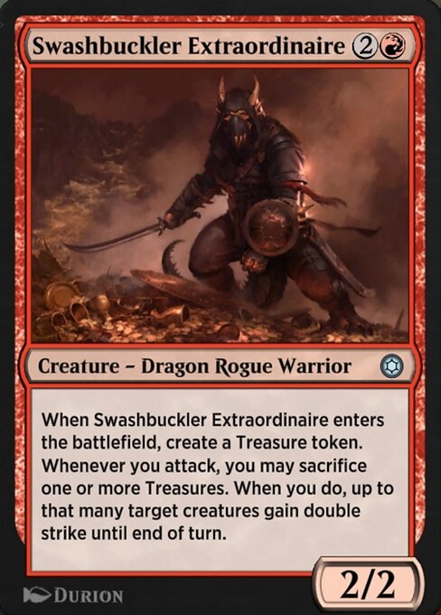 Swashbuckler Extraordinaire highlighted card art