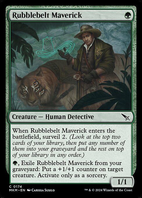 Rubblebelt Maverick highlighted card art