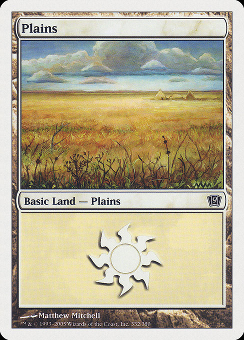 Plains from Ninth Edition