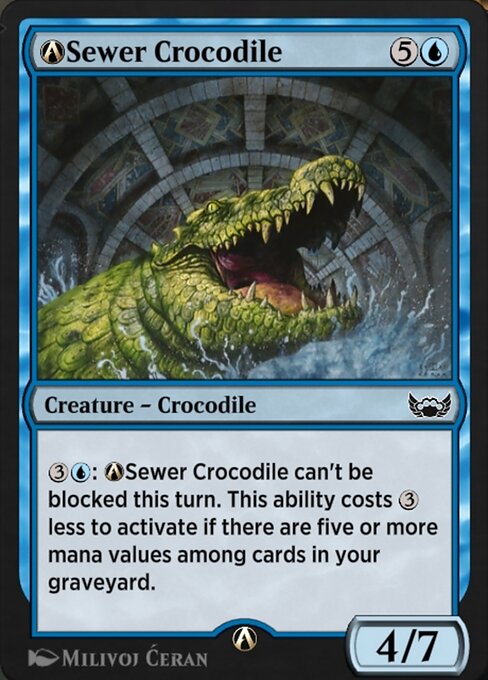 A-Sewer Crocodile highlighted card art