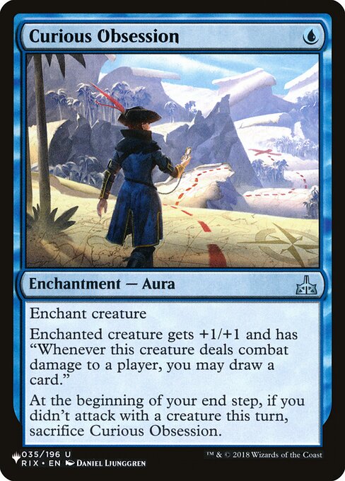 Curious Obsession highlighted card art