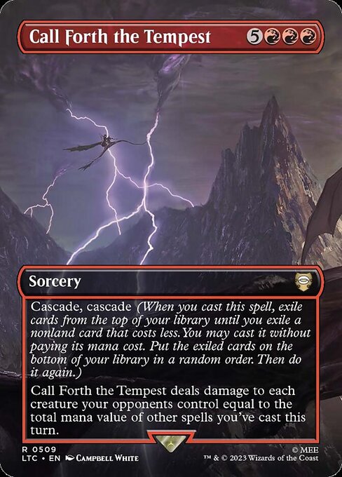 Call Forth the Tempest highlighted card art