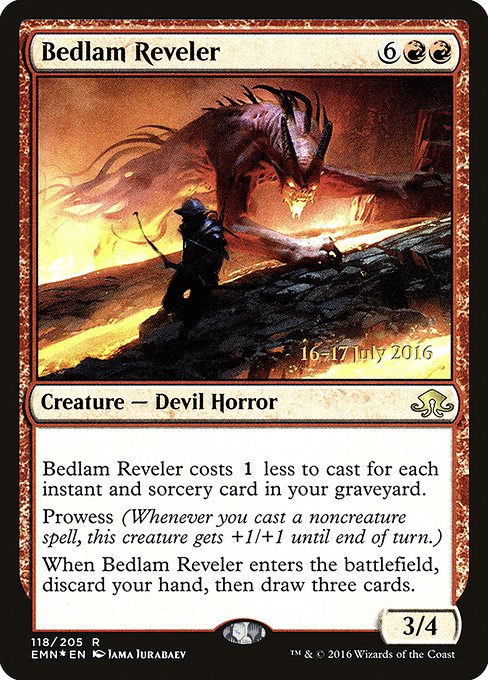 Bedlam Reveler from Eldritch Moon Promos