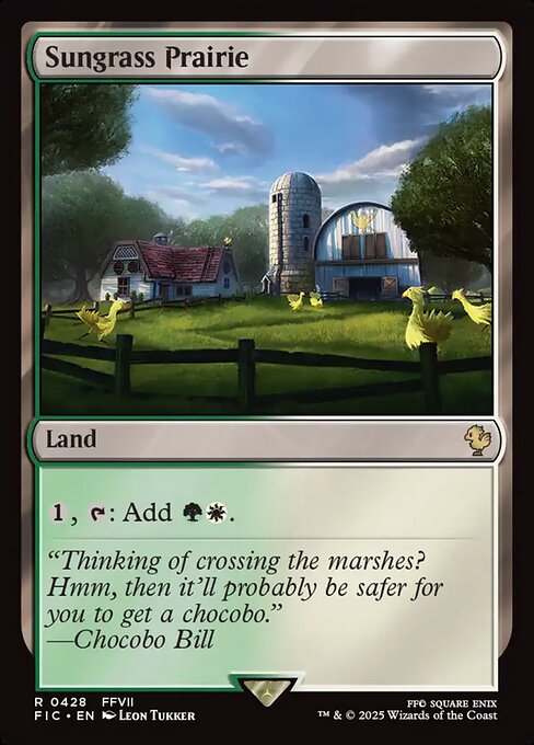 Sungrass Prairie highlighted card art