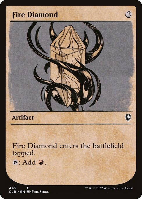 Fire Diamond from Commander Legends: Battle for Baldur's Gate