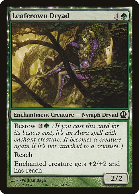 Leafcrown Dryad from Theros