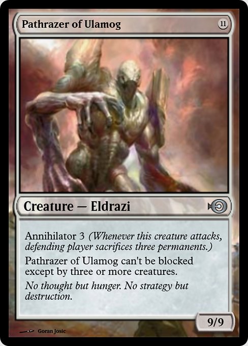 Pathrazer of Ulamog from Magic Online Promos