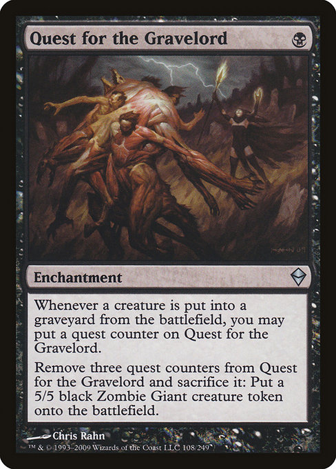 Quest for the Gravelord from Zendikar