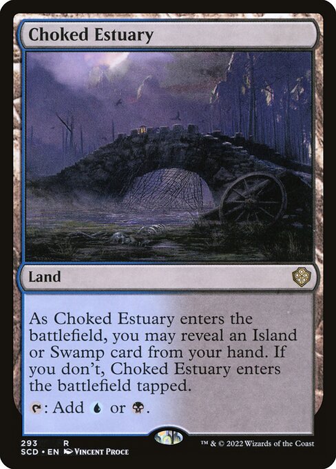 Choked Estuary from Starter Commander Decks