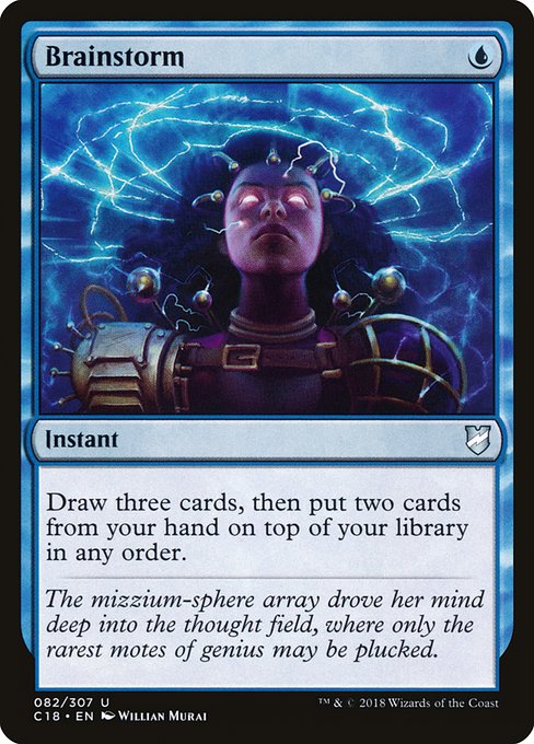 Brainstorm from Commander 2018