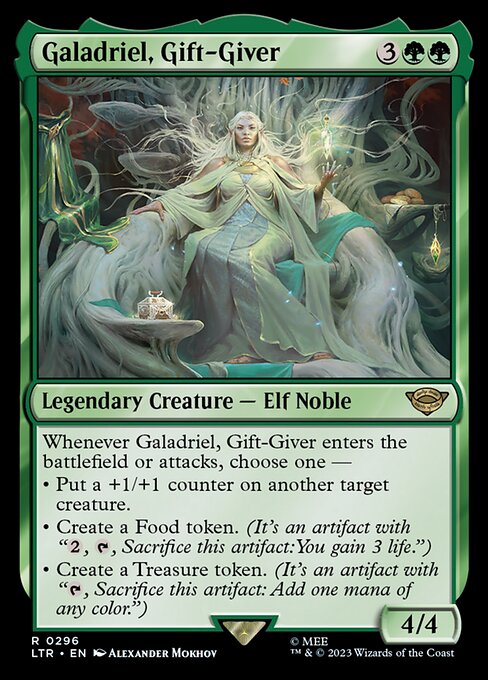 Galadriel, Gift-Giver highlighted card art