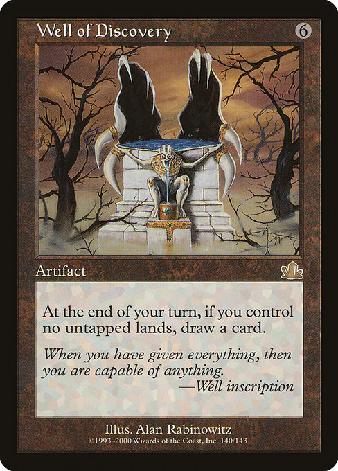 Well of Discovery highlighted card art