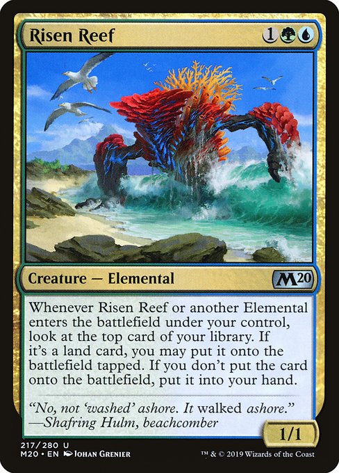 Risen Reef from Core Set 2020