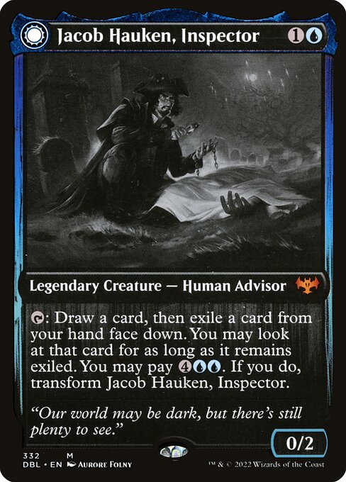 Jacob Hauken, Inspector // Hauken's Insight from Innistrad: Double Feature
