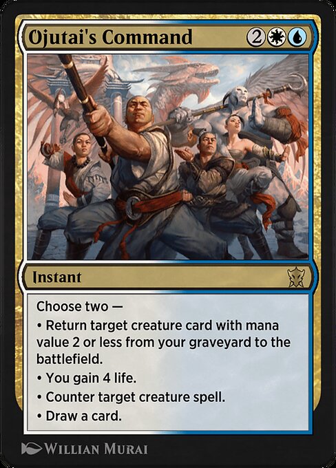 Ojutai's Command highlighted card art