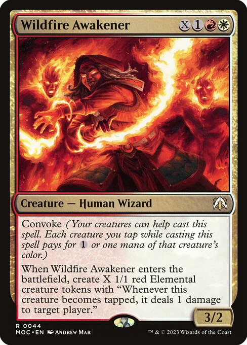 Wildfire Awakener highlighted card art