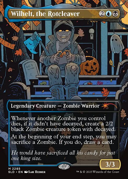 Wilhelt, the Rotcleaver highlighted card art