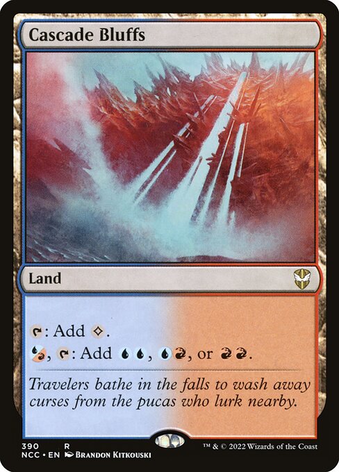 Cascade Bluffs from New Capenna Commander