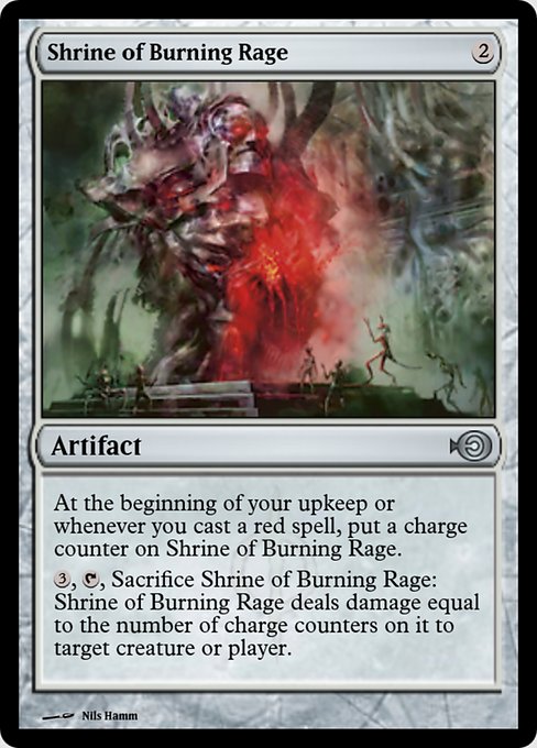 Shrine of Burning Rage highlighted card art