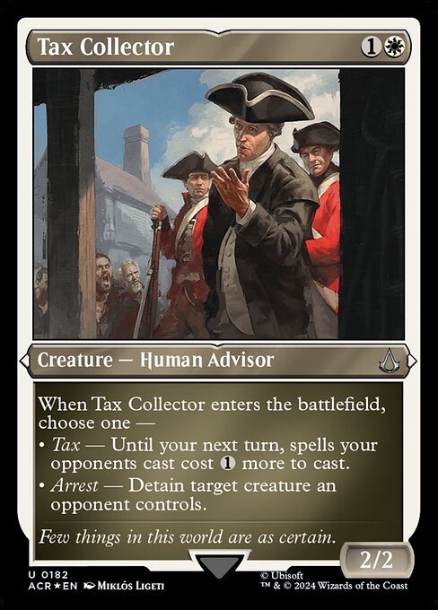 Tax Collector highlighted card art