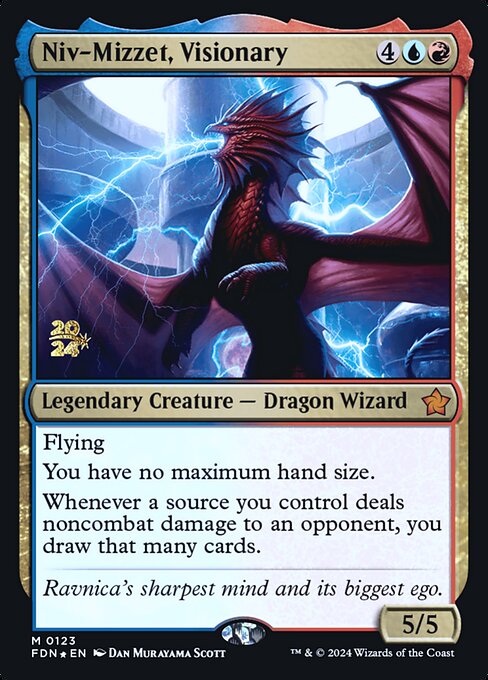 Niv-Mizzet, Visionary from Foundations Promos