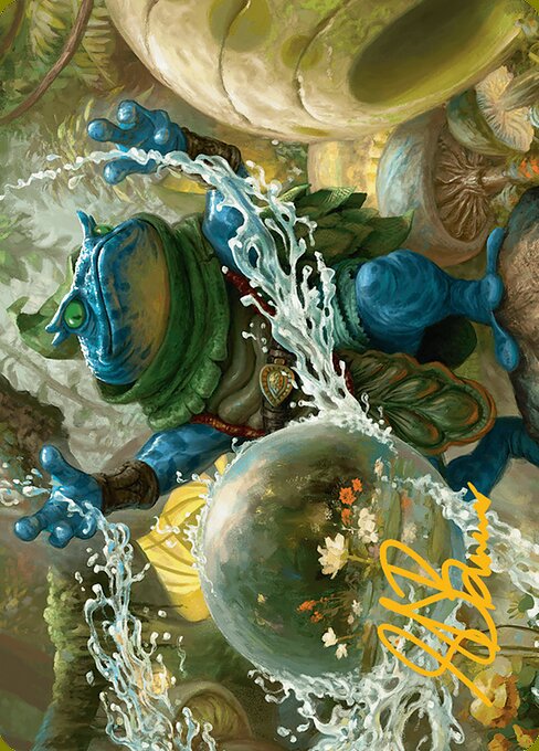 Pond Prophet // Pond Prophet highlighted card art