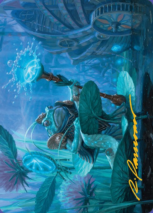 Dour Port-Mage // Dour Port-Mage highlighted card art
