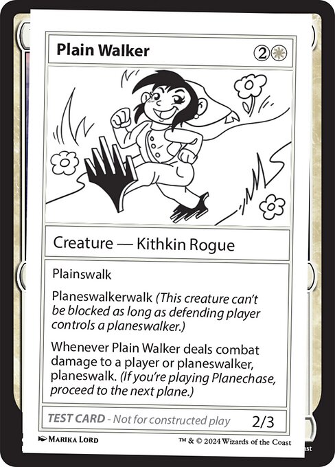 Plain Walker highlighted card art