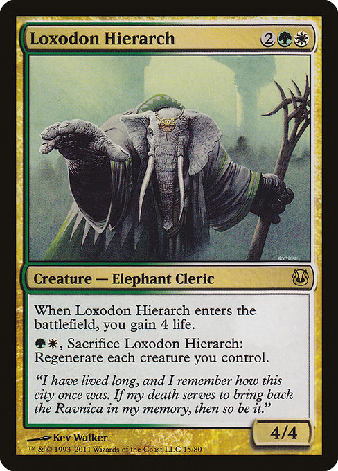 Loxodon Hierarch from Duel Decks: Ajani vs. Nicol Bolas
