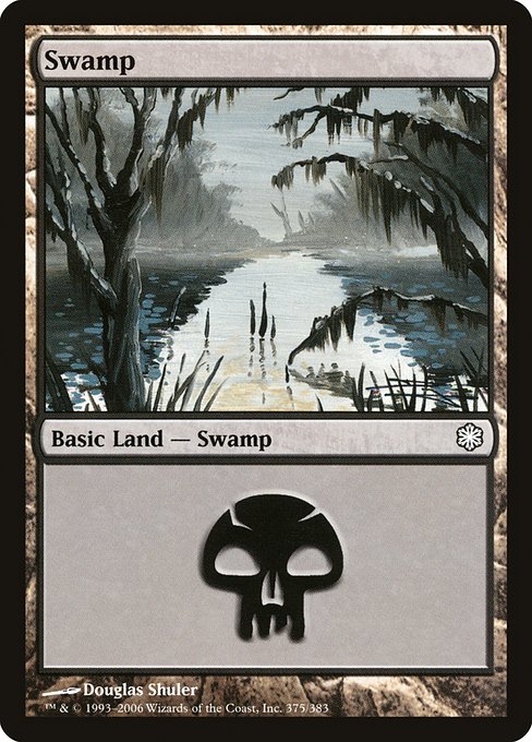 Swamp from Coldsnap Theme Decks