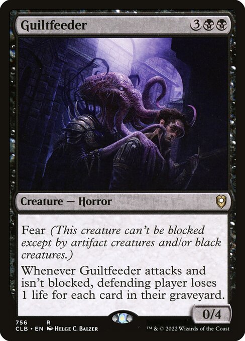 Guiltfeeder highlighted card art