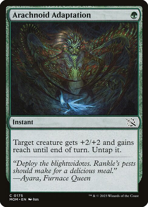 Arachnoid Adaptation highlighted card art