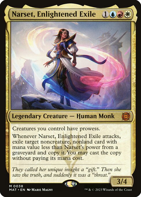 Narset, Enlightened Exile from March of the Machine: The Aftermath