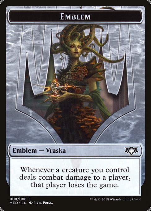 Vraska, Golgari Queen Emblem highlighted card art