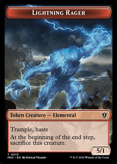 Lightning Rager highlighted card art