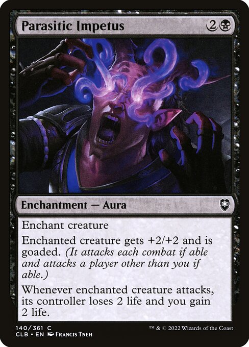 Parasitic Impetus from Commander Legends: Battle for Baldur's Gate