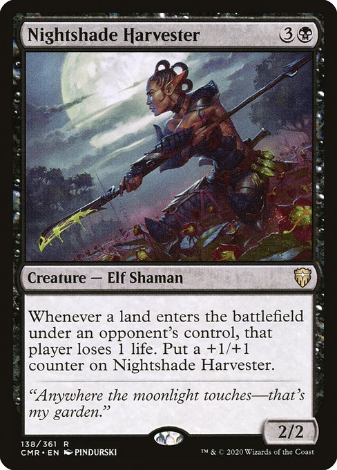Nightshade Harvester from Commander Legends
