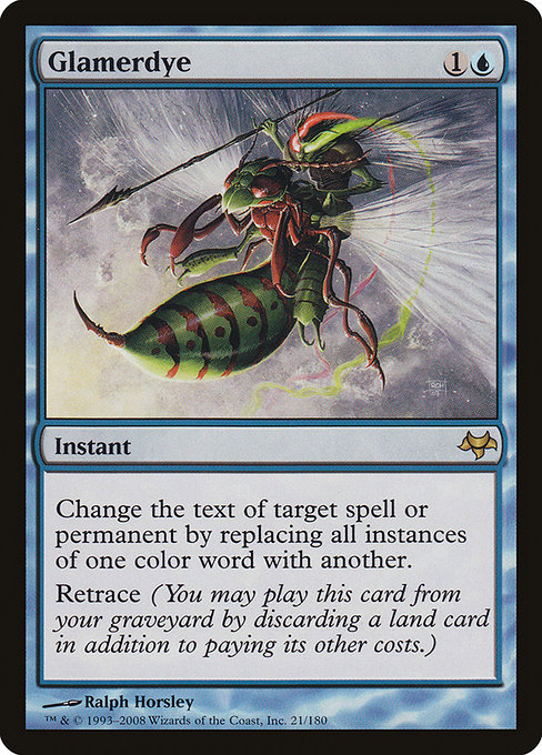 Glamerdye highlighted card art